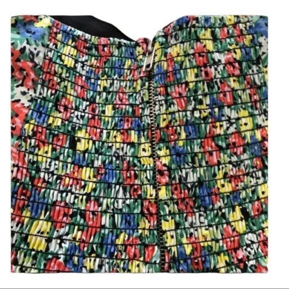 Minkpink Strapless Smocked Mini Dress Size Large - Picture 9 of 10